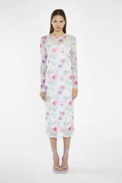 Glamorous Watercolour-Floral Mesh Long Sleeve Midi-Dress 6 Glamorous Watercolour-Floral Mesh Long Sleeve Midi-Dress -Cheap Softly Dressed Store e3ec6453 45c1 4edf 8e71 f6e70e3bc92c