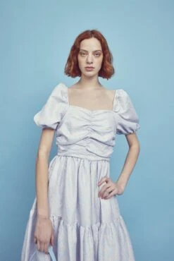 Glamorous Zara Ruched Bodice Maxi Dress -Powder-Blue Daisies -Cheap Softly Dressed Store f4be5fe9 ea3f 45f1 aad4 d81a1d643625