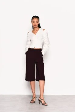 Glamorous Plum High Waisted Culottes -Cheap Softly Dressed Store fccd1299a39663f78026957d1a10b542