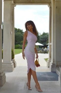 Glamorous Pink-White Ombre Mesh Asymmetric Ruched Midaxi-Dress 7 Glamorous Pink-White Ombre Mesh Asymmetric Ruched Midaxi-Dress -Cheap Softly Dressed Store fd9c4f69 2c1b 4596 bc05 37dcf60c72d6