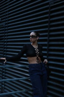 Glamorous Indigo Wash Cargo Wide-leg Jeans 6 Glamorous Indigo Wash Cargo Wide-leg Jeans -Cheap Softly Dressed Store image00536withoutsigns